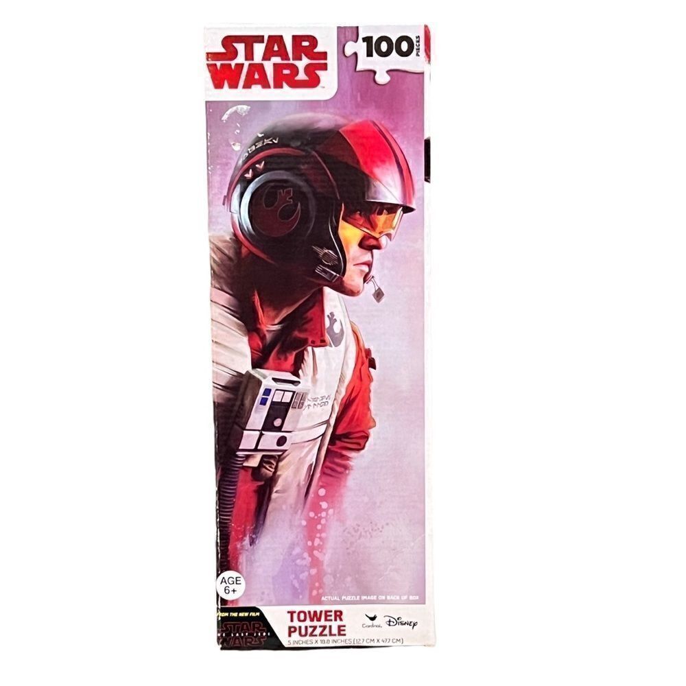 Star Wars The Last Jedi Poe Dameron Tower Puzzle 100 Pieces SEALED New